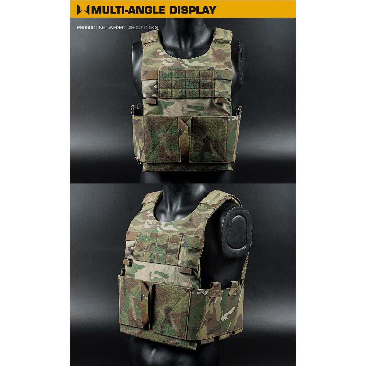 Amazon | WoSporT Spiritus Systemsタイプ LV/119プレートキャリア CB